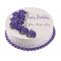 Purple Birthday Cake 1.2kg